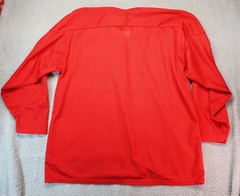 Practice Hockey Jersey Adult XL Red Mesh Bauer