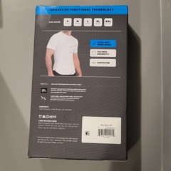 Large 41-43 Threads Premium Basics White Mens Crewneck T shirt 2 Pack Ultra Soft