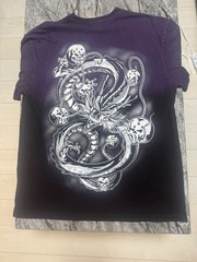 Warren Lotas Dragon Ball Z Majin Buu Black Tee Size Large