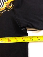 ETERNITY BC/AD men T-SHIRT size small 100%AUTHENTIC nice BLACK/GOLD RARE