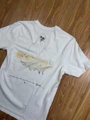 RALPH STEADMAN Vans Off The Wall T SHIRT SZ MED Seagull Nurse Shark Wildlife