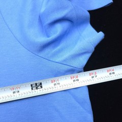 Polo Ralph Lauren T-Shirt Mens XXL Custom Slim Fit Blue Real Pony Crew Pima Soft
