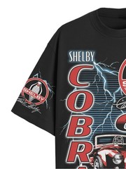 Shelby Cobra CLASSIC MENS Black T-SHIRT. See PICS.
