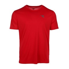 diadora Run Crew Neck Short Sleeve Athletic T-Shirt Mens Size S Casual Tops 180