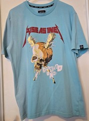 Rise As 1ne Green Graphic Adult T-Shirt MED Preowned Fair (See Description)