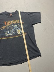 Vintage 90s Fun wear Harley Davidson Rolling Thunder single stitch size xl
