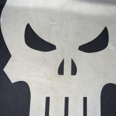 Marvel Punisher Jersey Mens M 38/40 Black Sleeveless Castle Skull