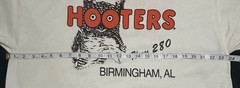 Vintage Y2K Hooters Birmingham AL T-Shirt XL Delta Magnum Weight DEADSTOCK