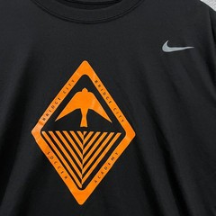 Nike Dri Fit Legend T Shirt Men XL Black Bridge City Soccer Academy Graphic Logo