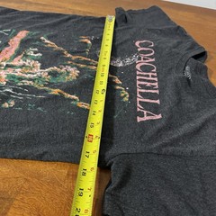 Coachella Valley Mighty Fine Adult Unisex small Charcoal Gray T-Shirt