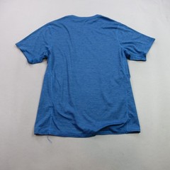 Patagonia Shirt Mens Medium Short Sleeve Blue Crew Neck Casual Outdoors