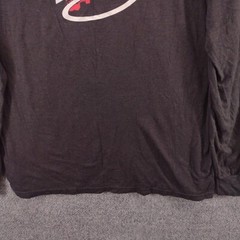 District Custom Ink Men’s Team Indy T-Shirt Large Long Sleeve Black Crew Neck