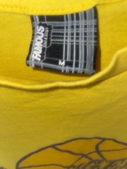 vintage famous stars and straps LA logo sunshine yellow