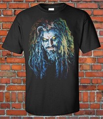 Rob Zombie Horror Graphic T-Shirt Heavy Metal Rock Band Unisex Tee