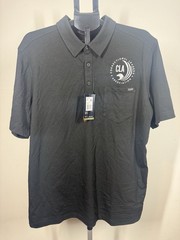 5.11 Tactical Mens Correctional Leaders Association Polo Black XL Short Sleeve