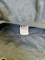 Las Vegas Nevada T-Shirt Navy Optima Label S/CH With Nevada Shield On Chest