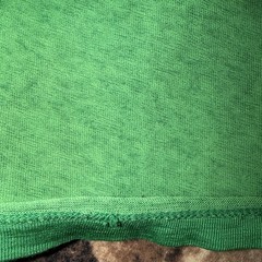 Vintage 50s General Athletic Products Mens Medium Blank Green T-Shirt USA