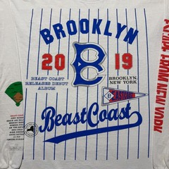 2019 Beast Coast Brooklyn NYC World Champions Hip Hop Long Sleeve Shirt – Large