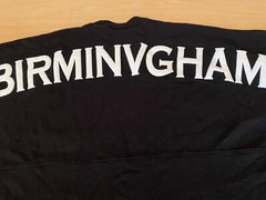 Birmingham Spirit Jersey Alabama Long Sleeve Shirt NEW BIRMINVGHAM XS