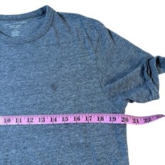 American Eagle Super Soft Icon Standard Fit Gray Heather Cotton T-Shirt Medium
