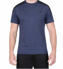 New Spyder Active Men’s Short Sleeve Tee T – Shirt Sport Activewear Great Gift