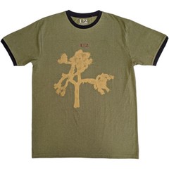 U2 – Joshua Tree Europe 1987 – Green Ringer t-shirt