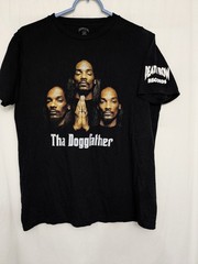 Snoop Dogg Tha Doggfather Death Row Records Graphic Tee Black Men’s Size M…