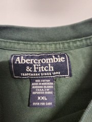 Vintage Abercrombie & Fitch Faded Green T Shirt XXL Night Drills Graphic Y2K