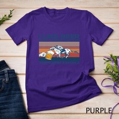 I like beer and horse racing and maybe 3 people Unisex T-shirt