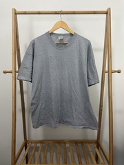 VTG 90s Cal Cru Worn Down Distressed Thrashed Thin Striped T-Shirt Size XL USA