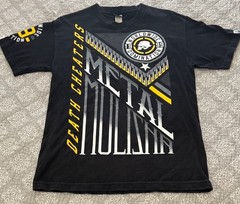 Metal Mulisha Black Shirt Size Medium Death Cheaters Worldwide Domination