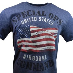 Men’s T-shirt NAVY SEALS -NEVER GIVE UP, NEVER QUIT -AIR BORN- NWT