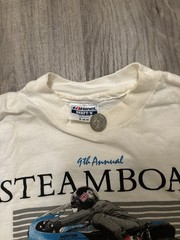 Hanes Beefy Vintage T-Shirt , Medium, Single Stitch, 1989, Made in USA