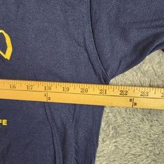 Vintage Relay For Life Shirt Mens Large Blue Team West Virginia Cancer Charity