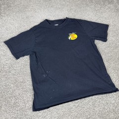 Bass Pro Shop Shirt Mens Large Black Yellow Johhny Morris Short Sleeve Outdoorss