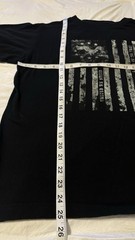 Buckhorn River USA Flag Eagle Graphic Tee Men M Black Crew Neck Cotton BRKS16176