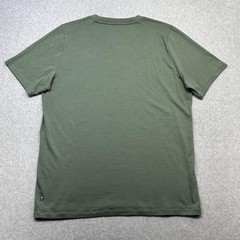 Fjallraven Abisko Wool T Shirt Mens XXL Green Logo Performance Crewneck Outdoor