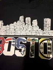 Boston City All Sports Tee Bruins Red Sox Celtics NHL NFL Hockey Shirt XL Mens I