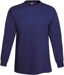 Hanes ComfortSoft® Men’s Long-Sleeve T-Shirt 4-Pack O5286