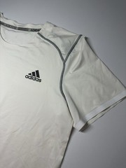adidas The Go-To Performance Tee T-Shirt Men Size L White Activewear
