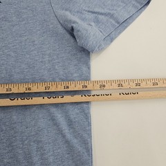 Polo Ralph Lauren Custom Slim Fit T-shirt Pony Logo Mens MEDIUM M Blue HTR NEW