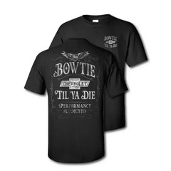 Bowtie Chevrolet T-Shirt, Till Ya D Vintage Distressed Graphic, Performance