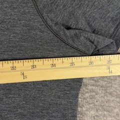 Lululemon Z3 Shirt Mens 2XL Gray Pima Cotton Stretch V Neck Tee T-Shirt Soft