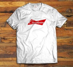 BudWeiser Style Custom Text T-Shirt Beer shirt