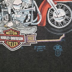 Vintage 1988 3d Emblem Harley Davidson Shirt Mens XL Good Ol Days 1980s USA