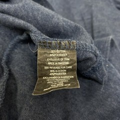 Polo Club T Shirt sz M Navy Heathered V Neck Classic Casual Normcore Minimalist