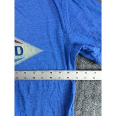 NWT Blue 84 Bend Oregon Graphic T-Shirt Mens Large Royal Blue Heather Tri-Blend