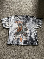Vintage Dragon Ball Z Men’s 2XL Black Graphic Logo T-Shirts Crew Neck Lot of 3
