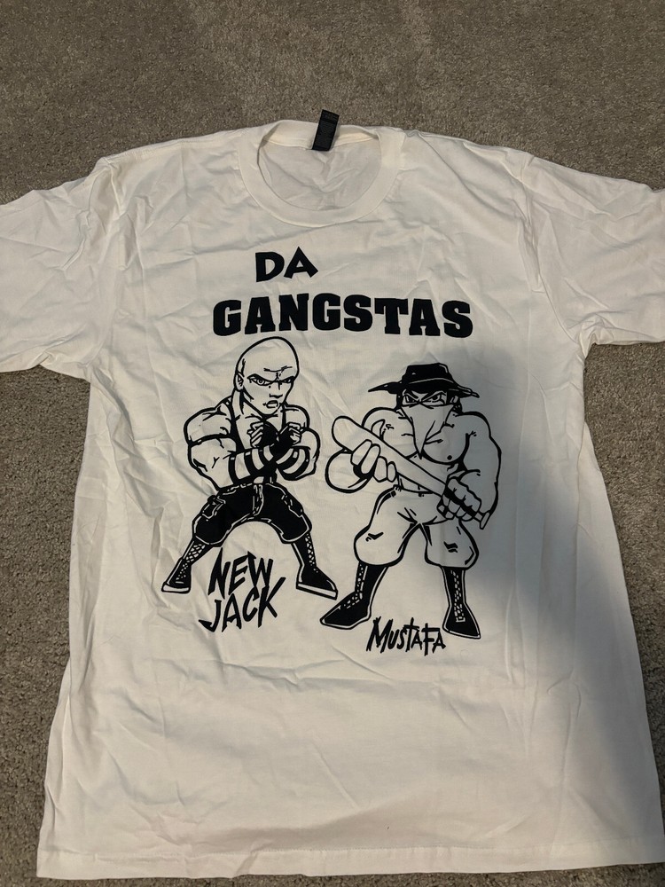 New Jack ECW Mufasa Da Gangstas Shirt Size Large