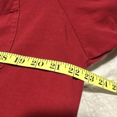 Ariat Men Rebar T-Shirt Size L/G Red Cotton Blend Chest Pocket Work Tee